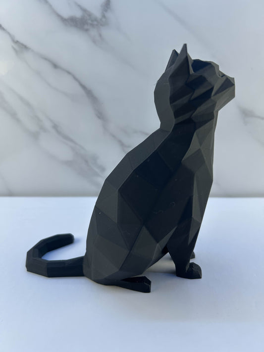 Chat - Figurine : Noir
