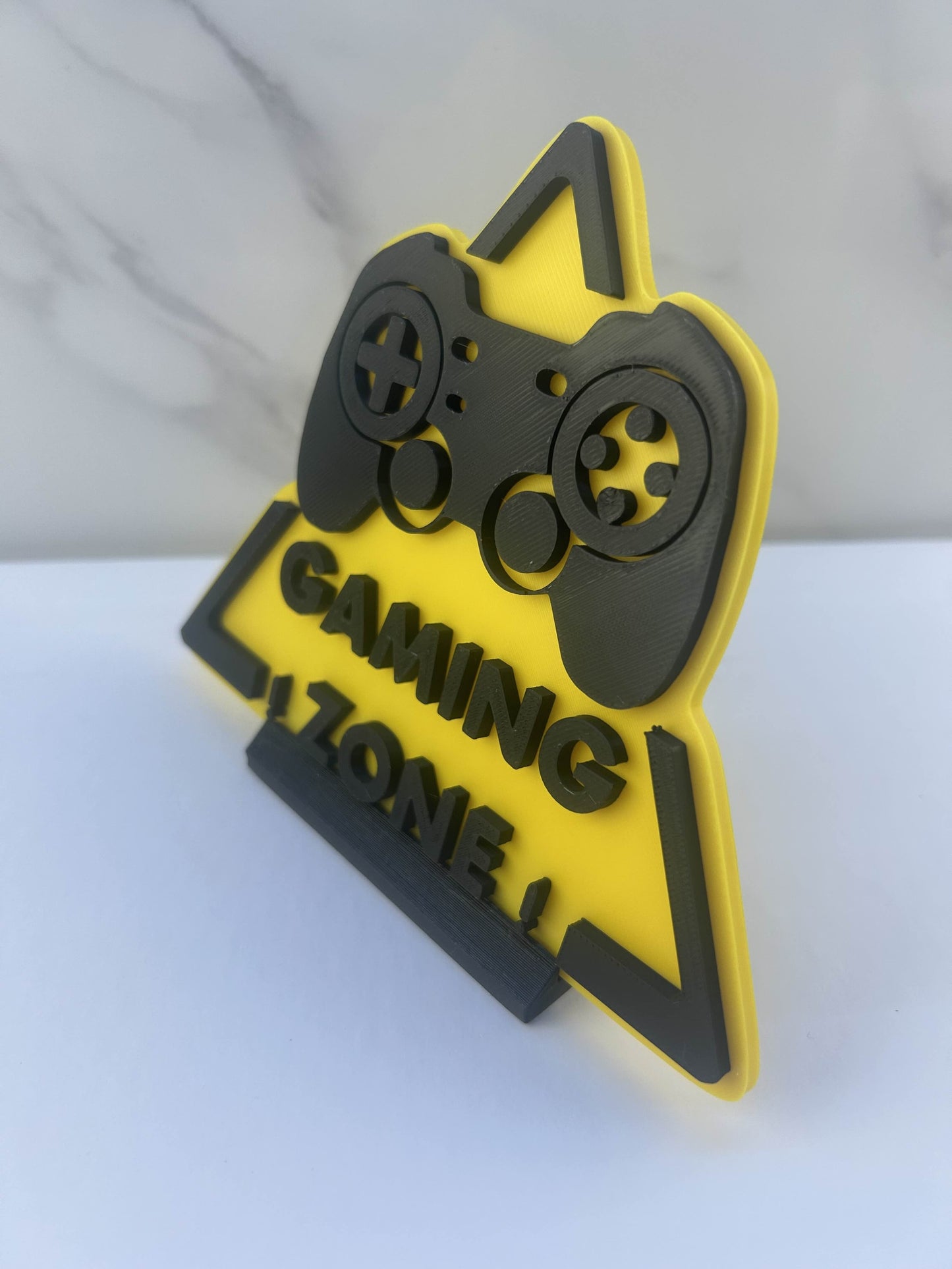 Zone Gaming - Plaque avec support : Espace Gamer