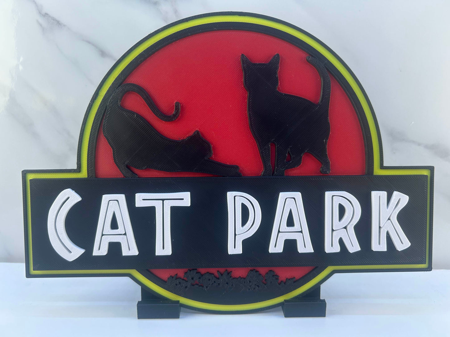 Cat Park - Plaque : Avec Support