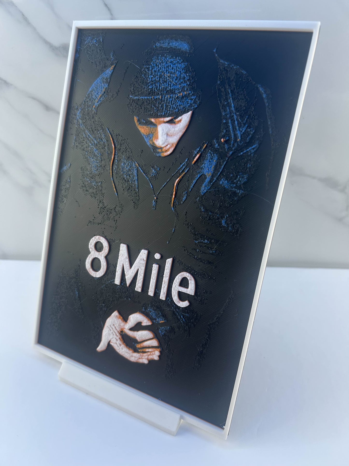 Eminem - Plaque avec support : 8 Mile