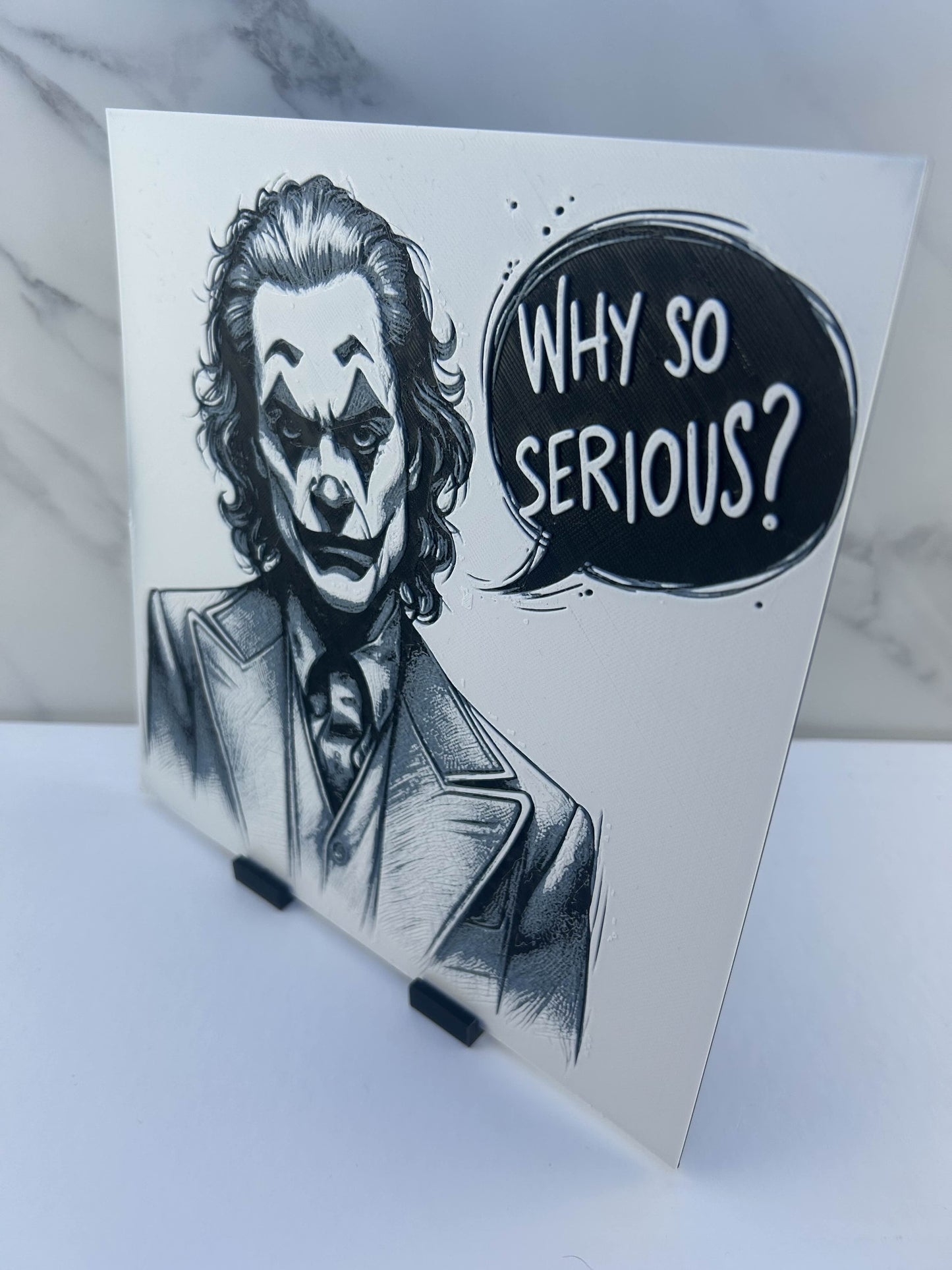 Joker - Plaque : Avec Support