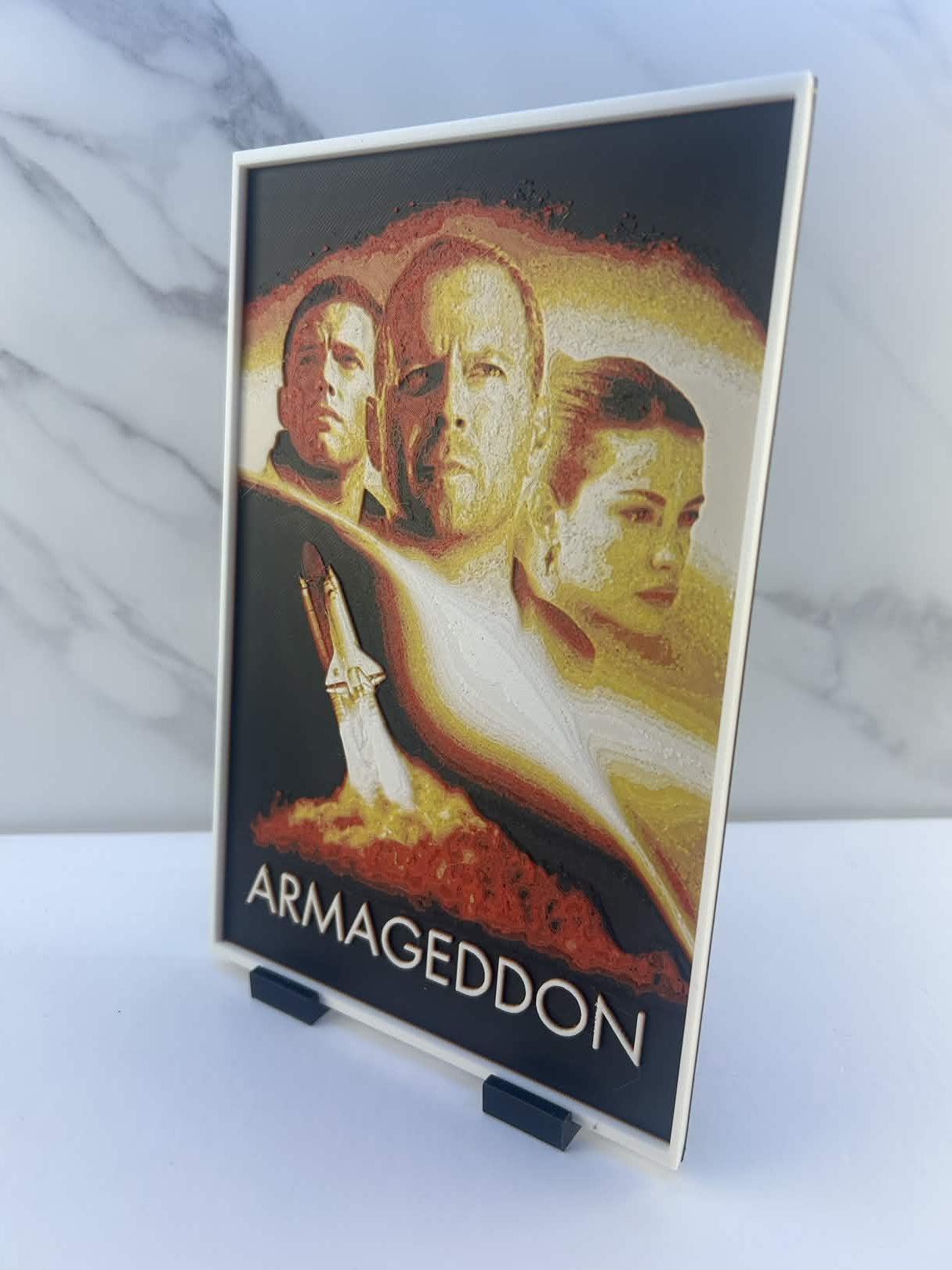 Armageddon - Plaque : Avec support