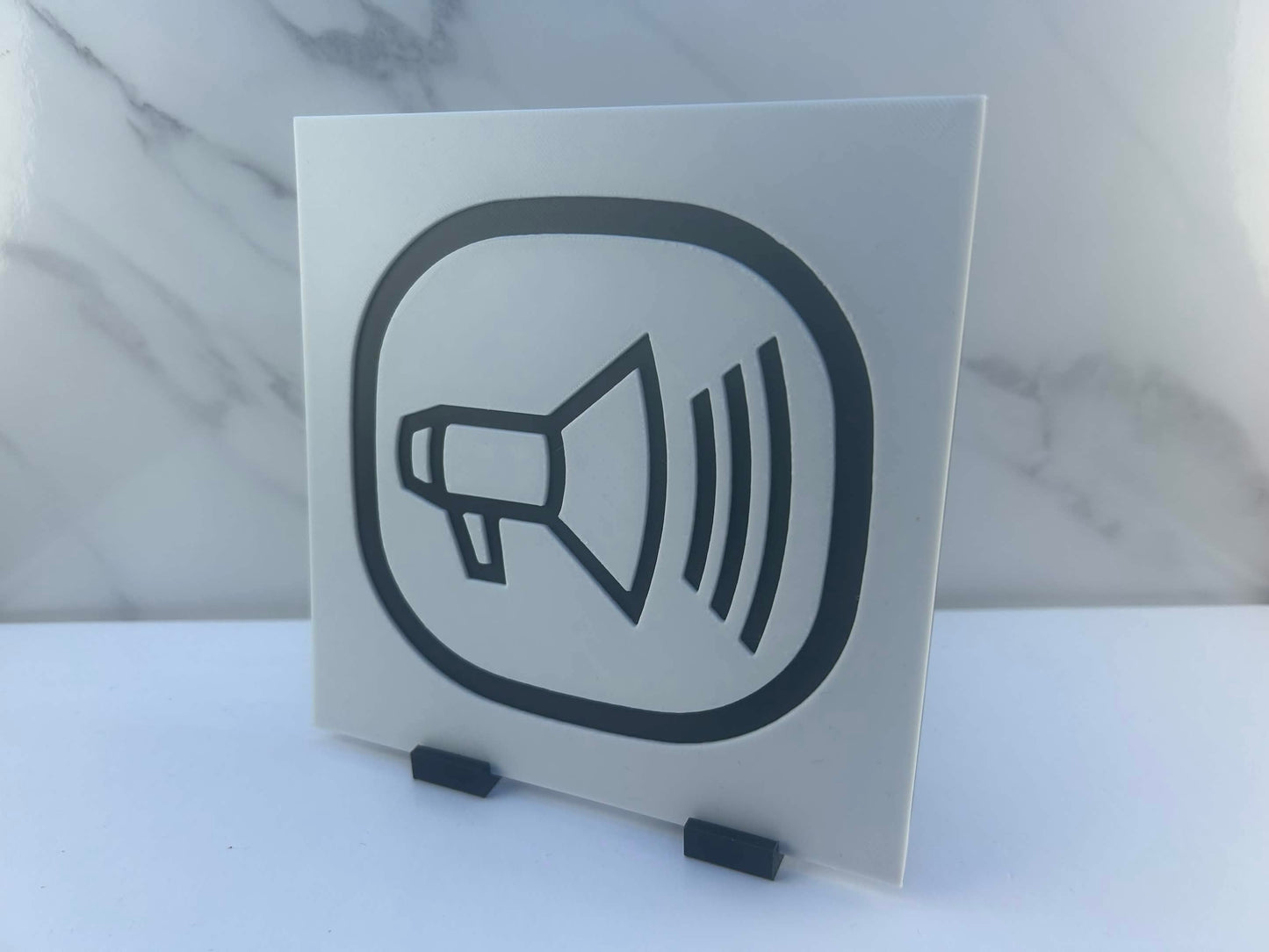 Scooter - Plaque : Avec support