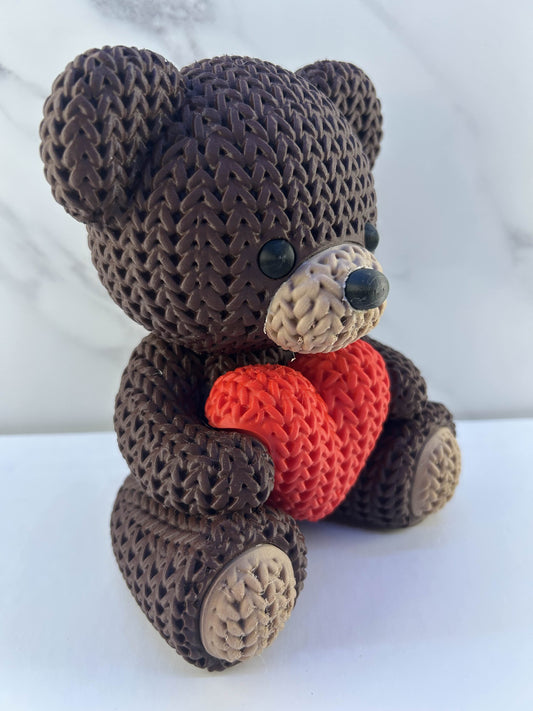 Ourson - Figurine : Avec Cœur