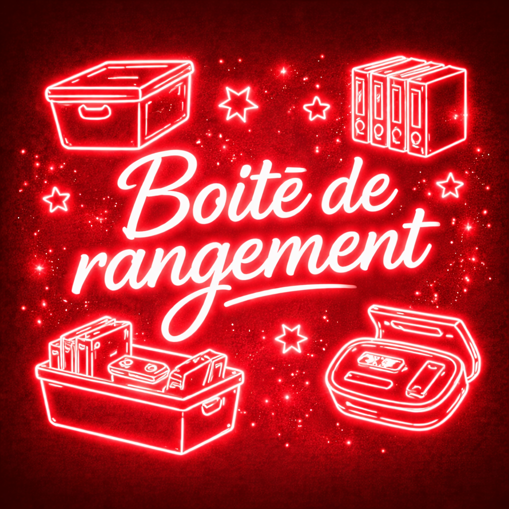 Boîte de rangement