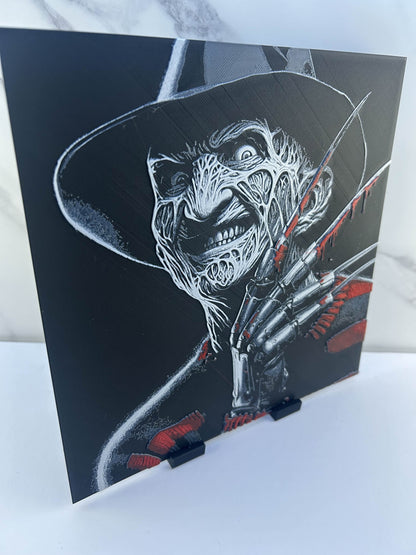 Freddy Krueger - Plaque : Avec support