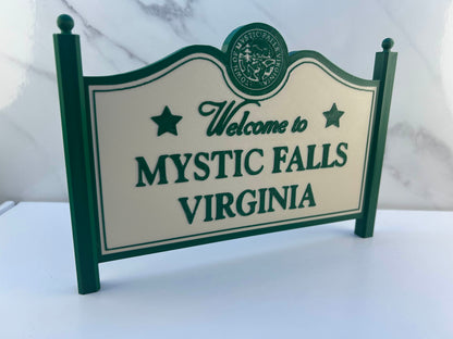 The Vampire Diaries - Panneau : Mystic Falls