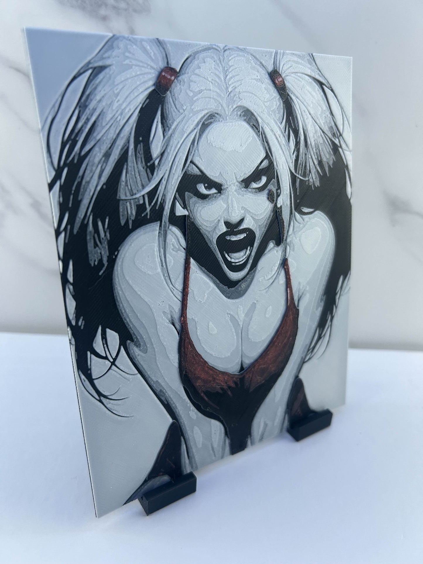 Harley Quinn - Plaque : Avec Support