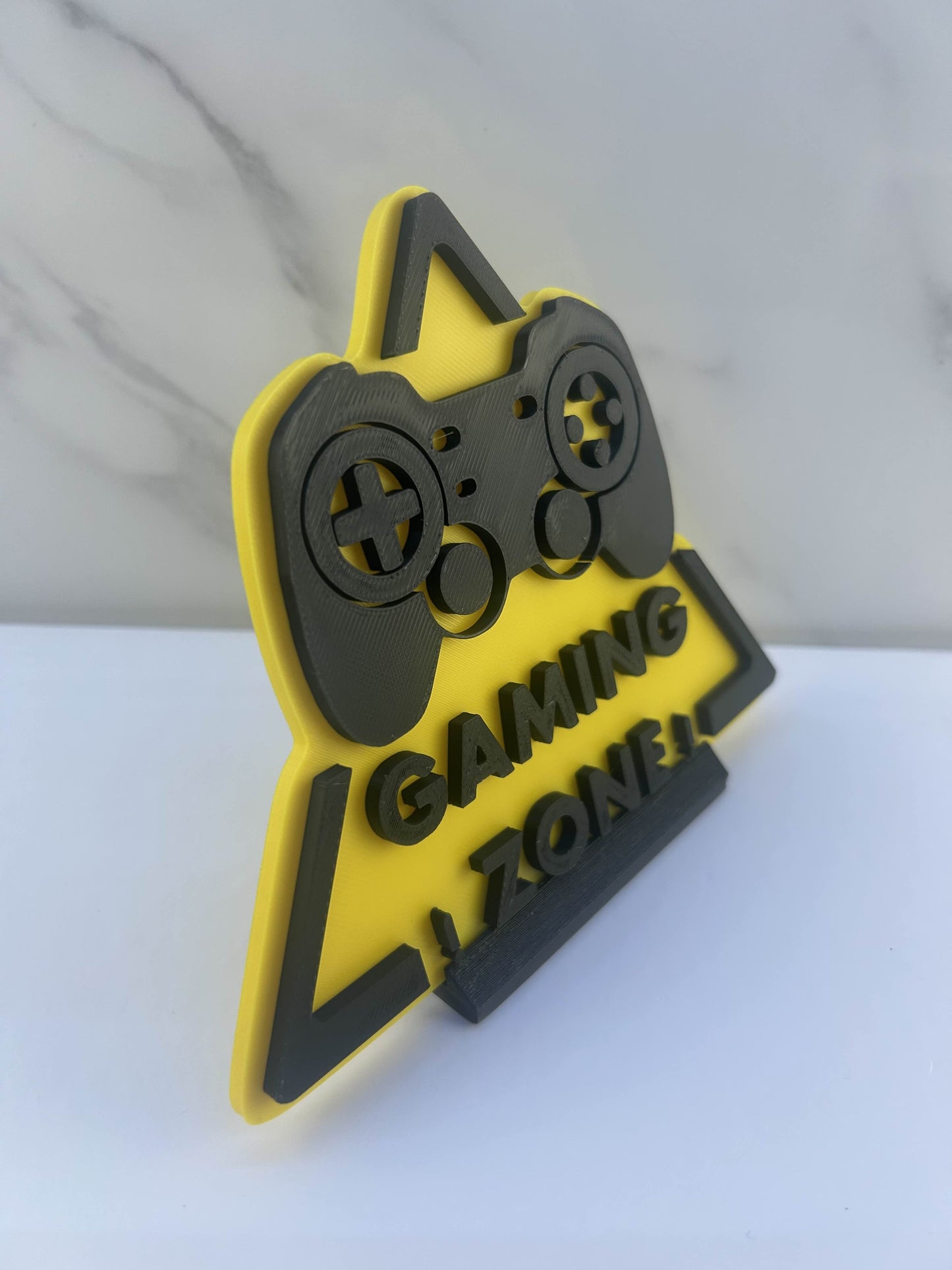 Zone Gaming - Plaque avec support : Espace Gamer