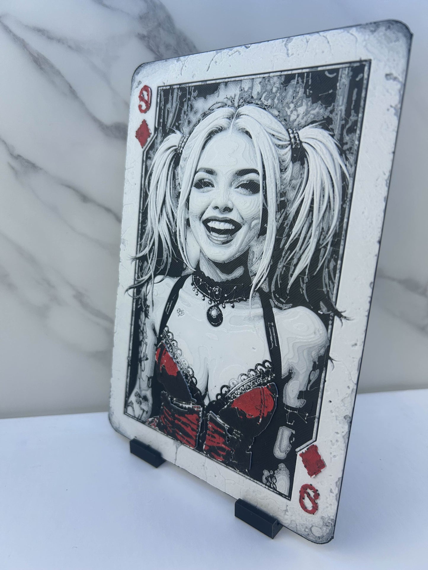 Harley Quinn - Grande Carte : Avec Support