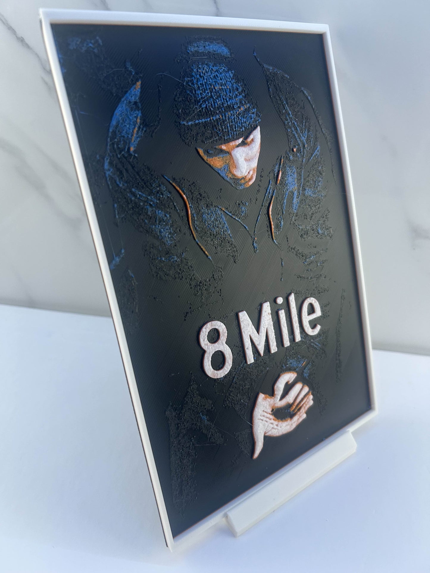 Eminem - Plaque avec support : 8 Mile