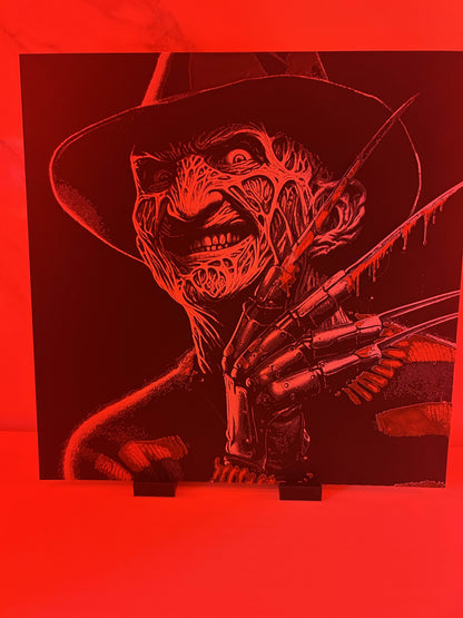 Freddy Krueger - Plaque : Avec support