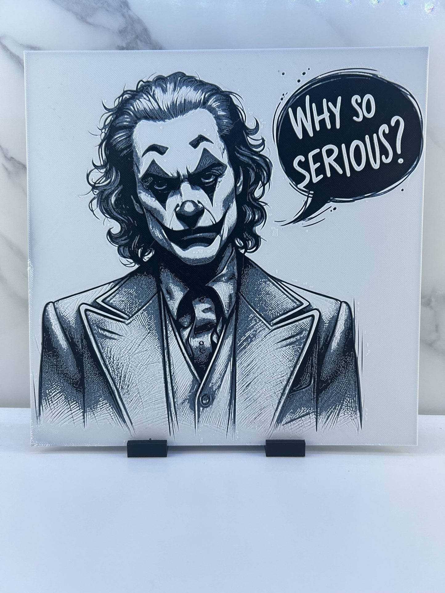 Joker - Plaque : Avec Support