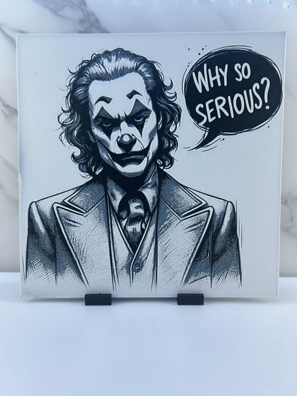 Joker - Plaque : Avec Support