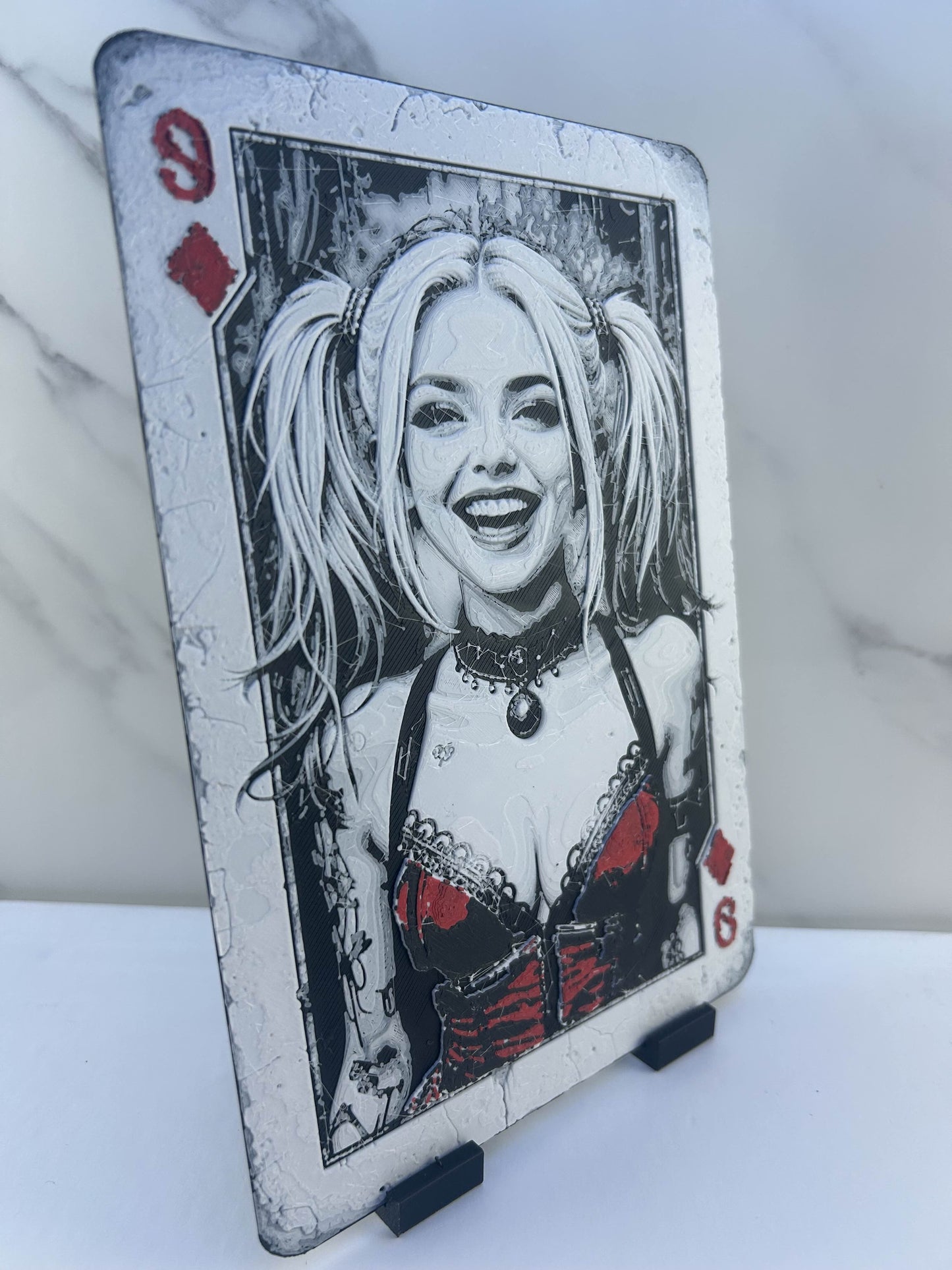 Harley Quinn - Grande Carte : Avec Support