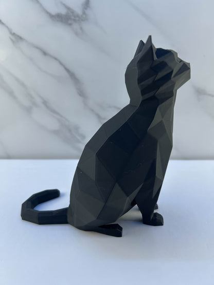 Chat - Figurine : Noir