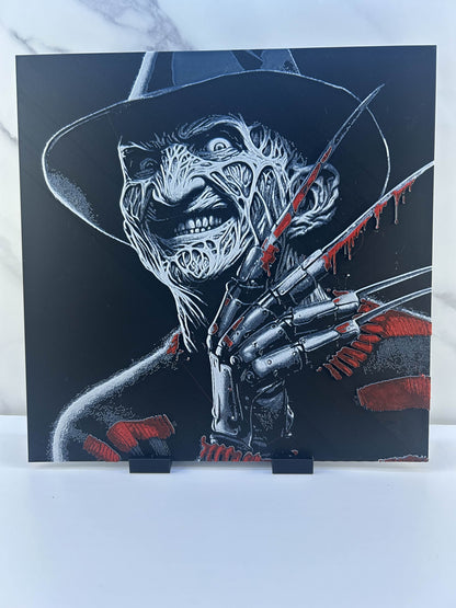 Freddy Krueger - Plaque : Avec support
