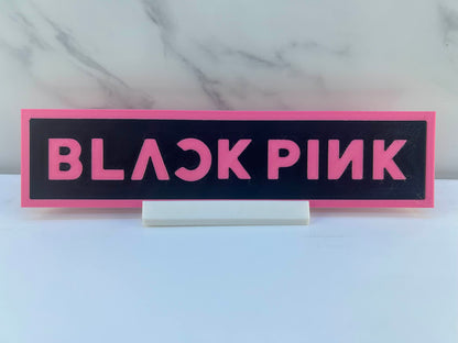 Blackpink - Plaque : Avec Support