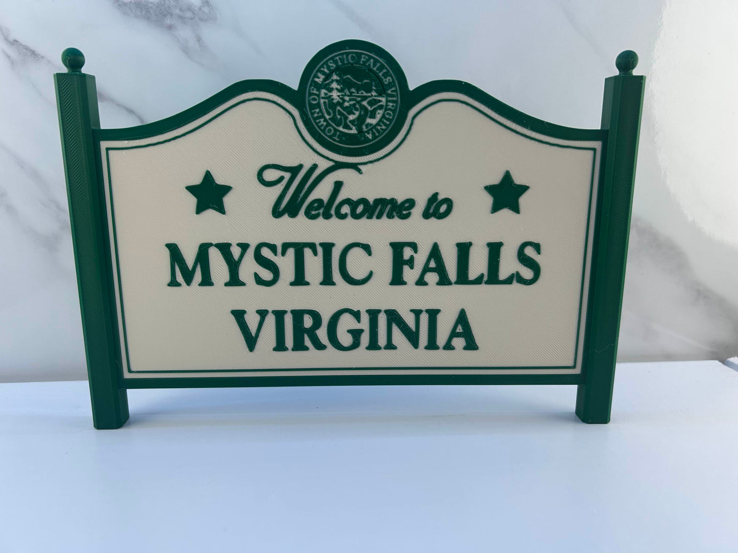 The Vampire Diaries - Panneau : Mystic Falls