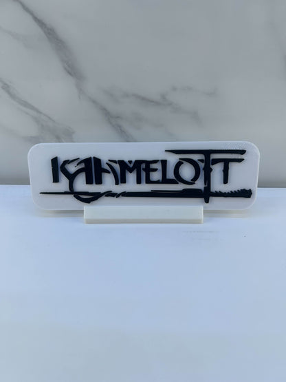Kaamelott - Plaque : Avec Support