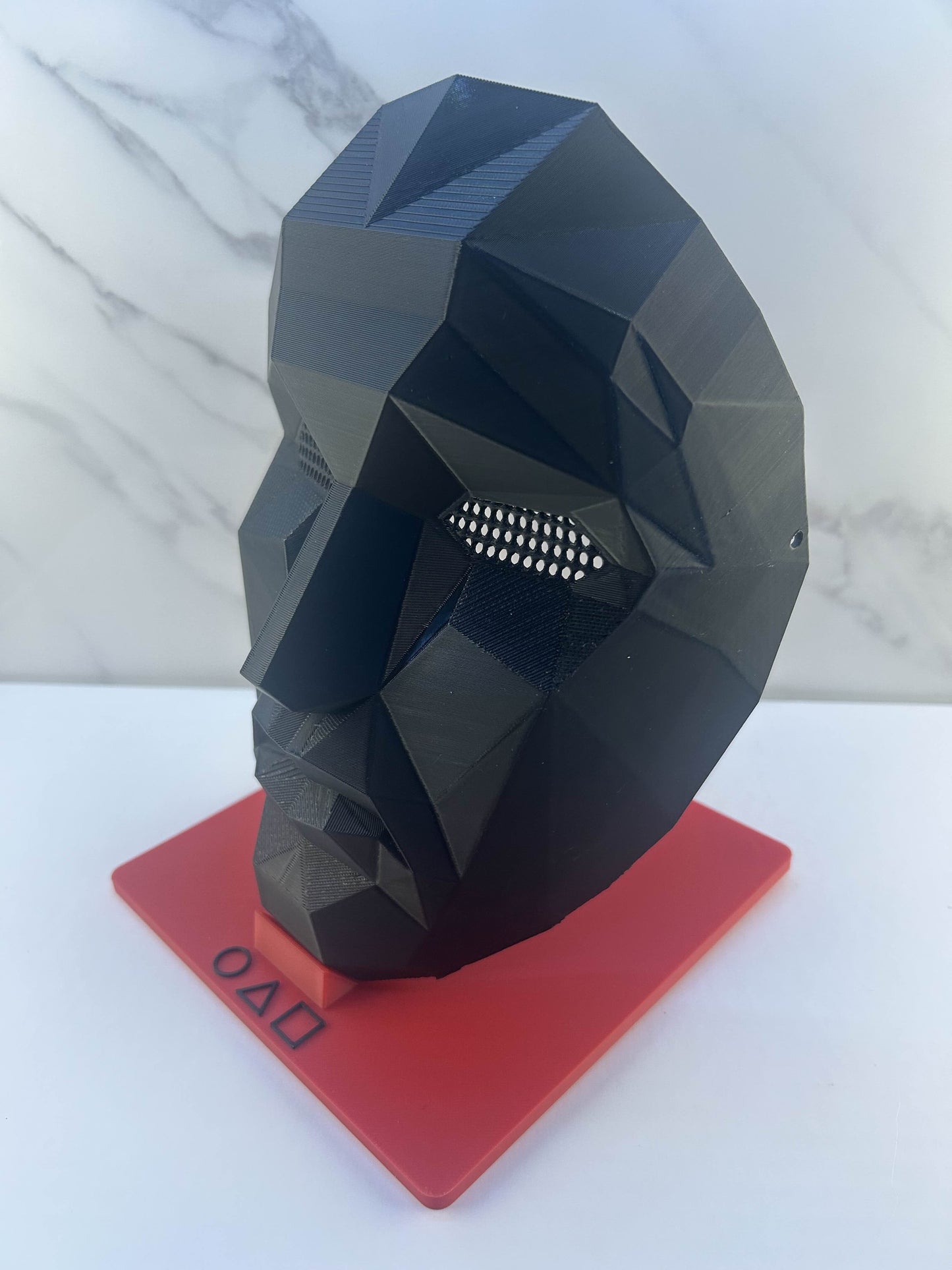 Squid Game - Masque : Avec serre-tête et support