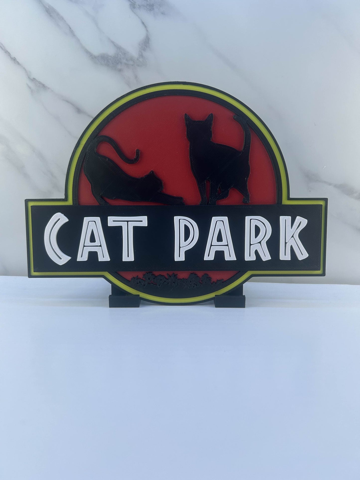 Cat Park - Plaque : Avec Support