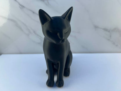 Chat - Figurine : Noir