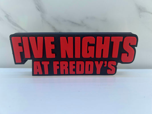 Five Nights at Freddy's - Logo : FNAF