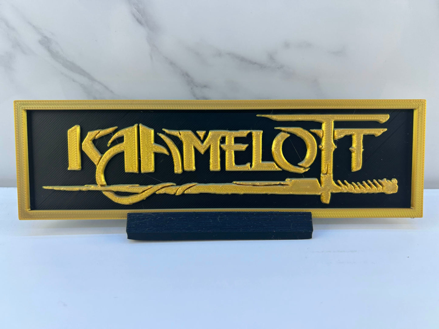Kaamelott - Plaque : Avec Support