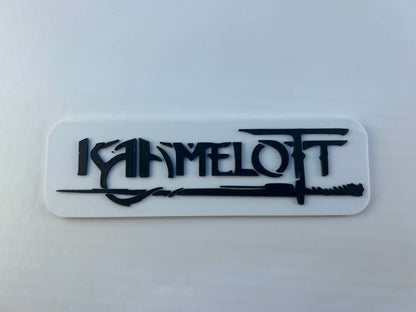 Kaamelott - Plaque : Avec Support