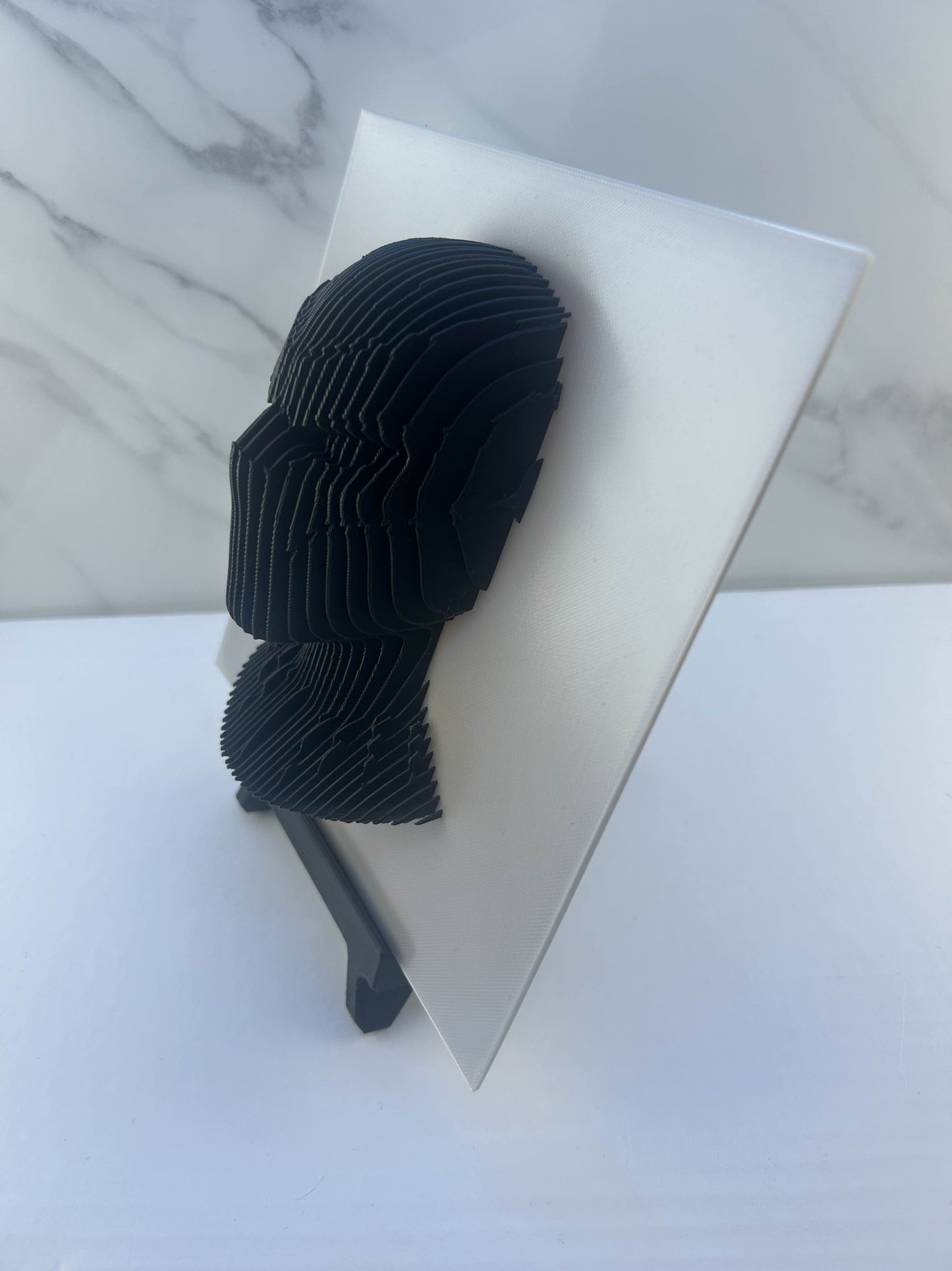 Black Panther - Plaque avec Support : En relief