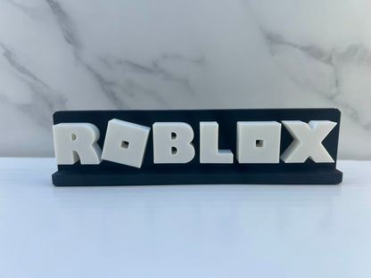 Roblox - Logo : Lettres en Relief