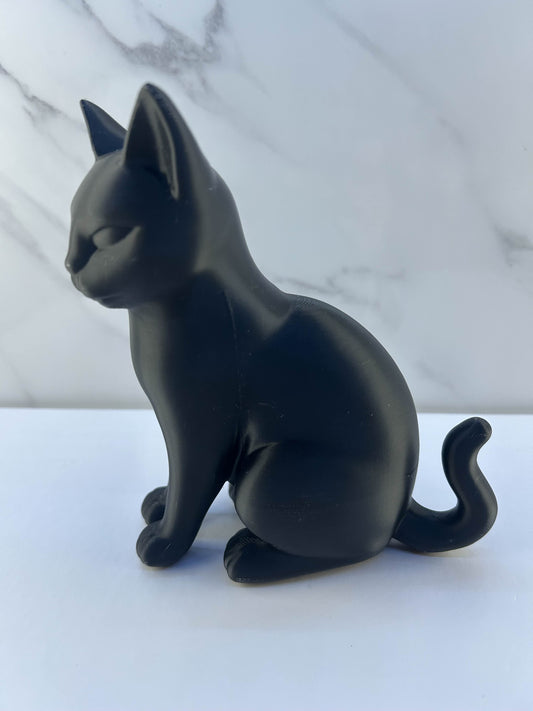 Chat - Figurine : Noir