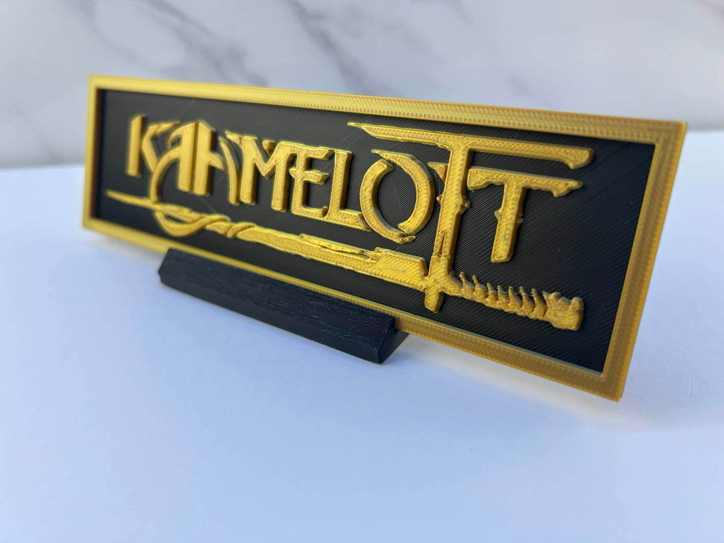 Kaamelott - Plaque : Avec Support
