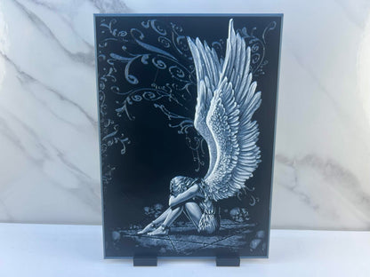 Ange déchu - Plaque : Avec support