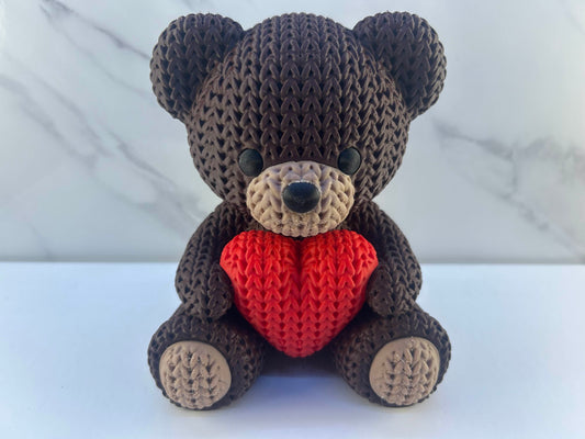 Ourson - Figurine : Avec Cœur