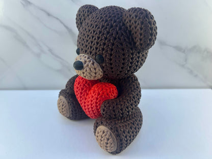 Ourson - Figurine : Avec Cœur