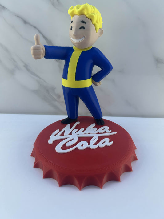 Fallout - Figurine : Avec Support Nuka Cola