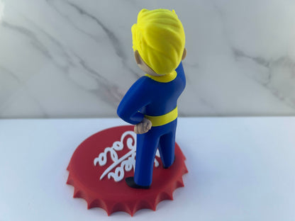 Fallout - Figurine : Avec Support Nuka Cola