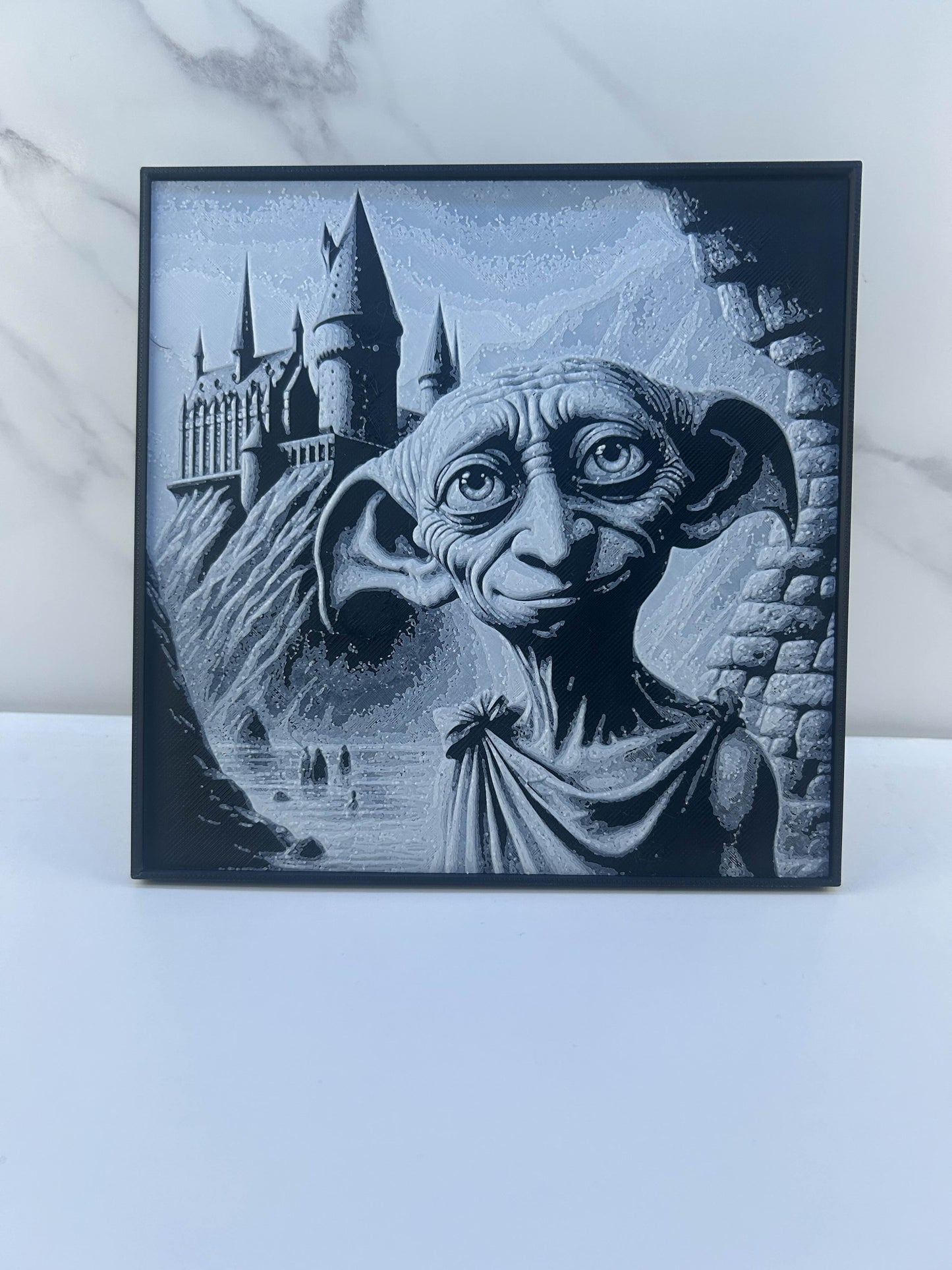 Harry Potter - Plaque encadrée avec Support : Dobby
