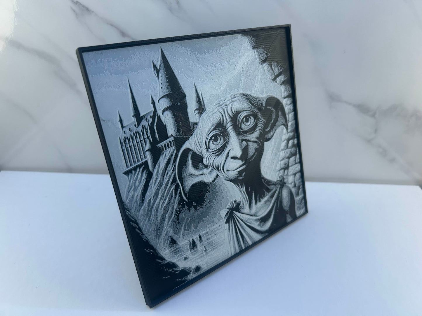 Harry Potter - Plaque encadrée avec Support : Dobby