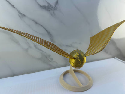 Harry Potter - Réplique avec Support : Vif d'Or