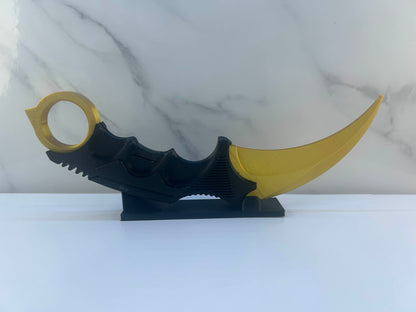 Counter Strike - Réplique avec Support : Karambit