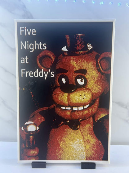 Five Nights at Freddy's - Plaque : Avec Support