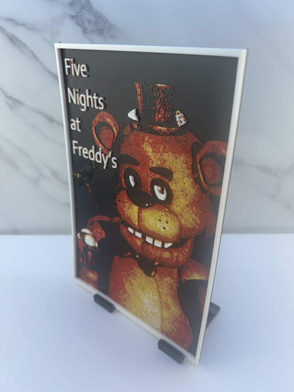 Five Nights at Freddy's - Plaque : Avec Support