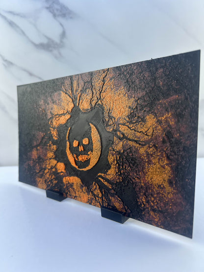 Gears of War - Plaque : Avec Support