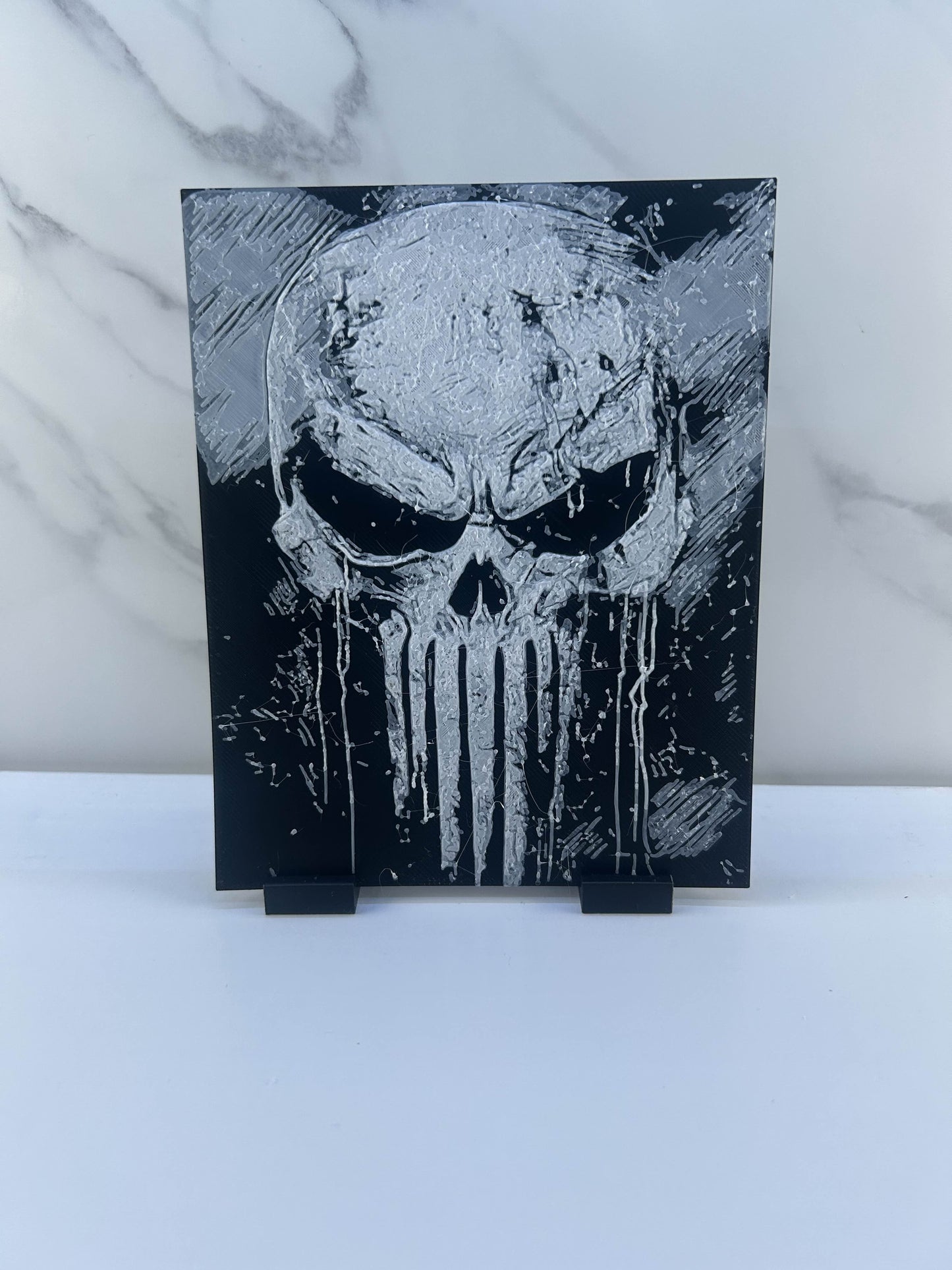 The Punisher - Plaque : Avec Support