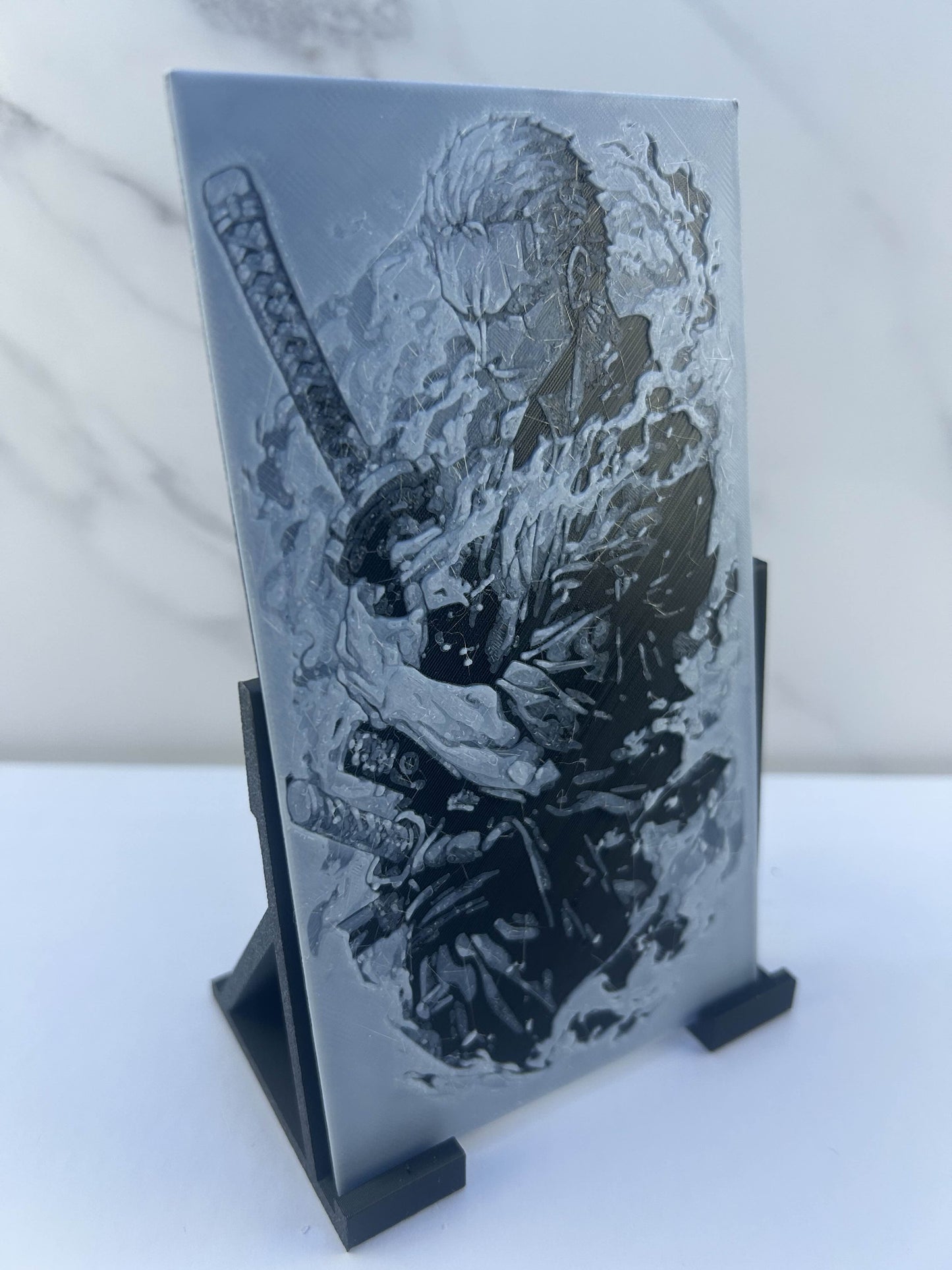 One Piece - Plaque : Avec Support - Zoro