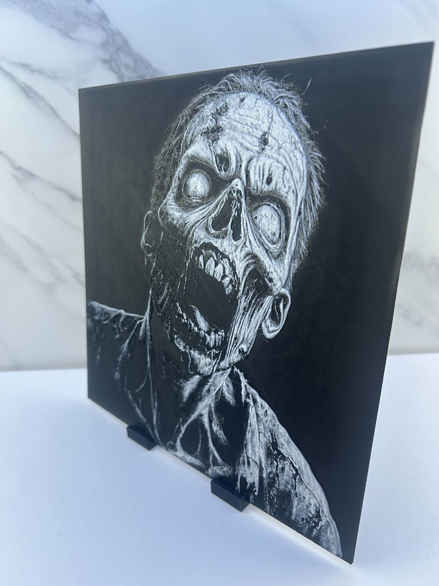 Zombie - Plaque : Avec Support