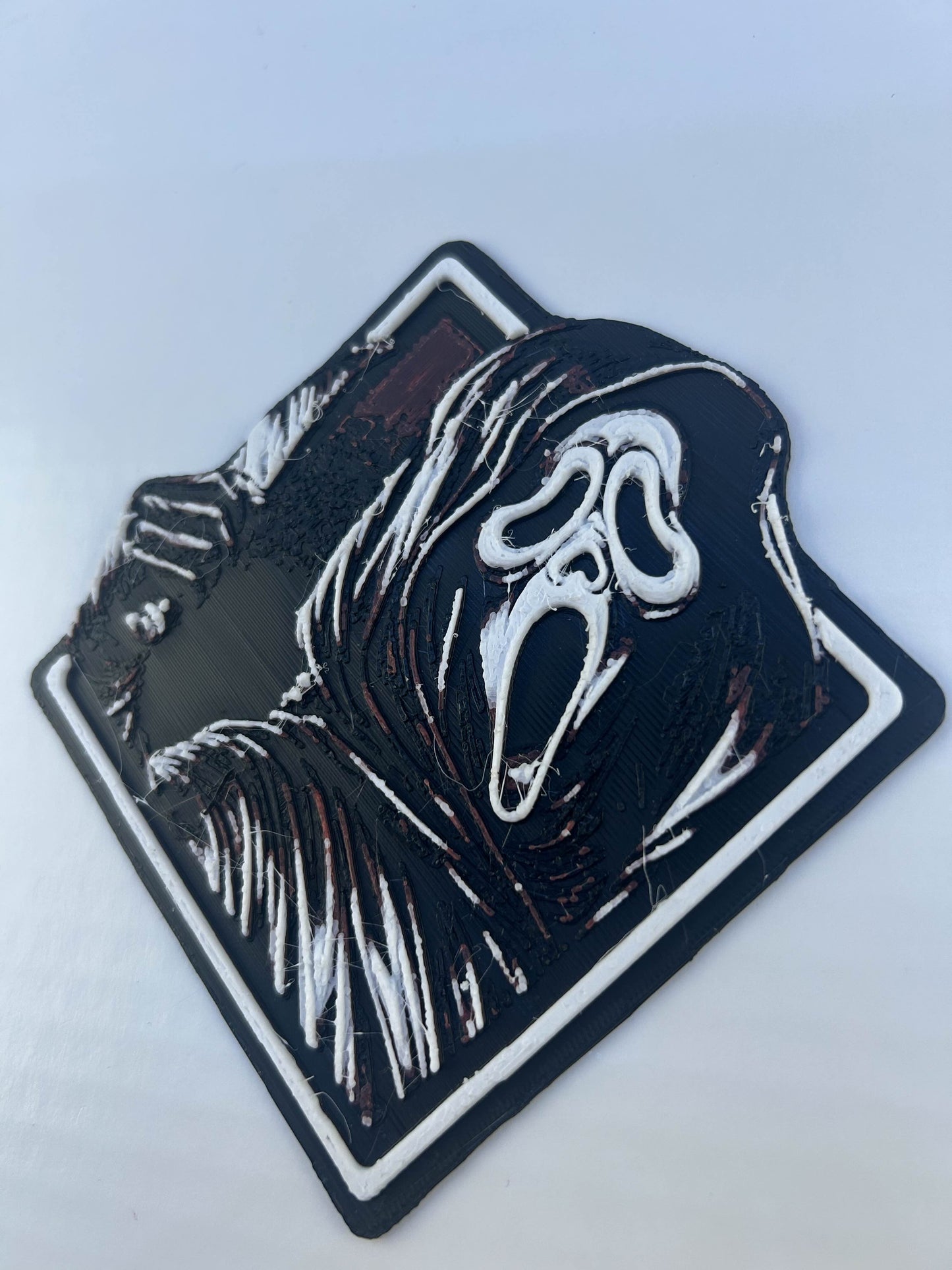 Scream - Plaque : Avec Support
